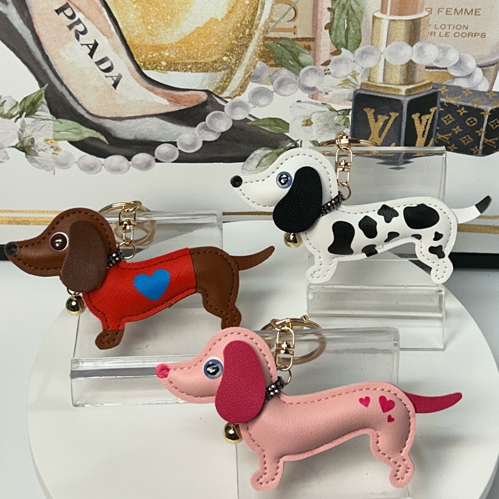 Pick 1 ‼️ Dachshund Keychain/Bag Charm 🐾